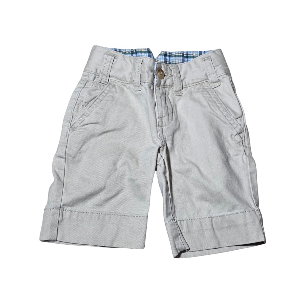 Ralph Lauren Polo Toddler Boys 2/2T Classic Chino Shorts Khaki Cotton VR